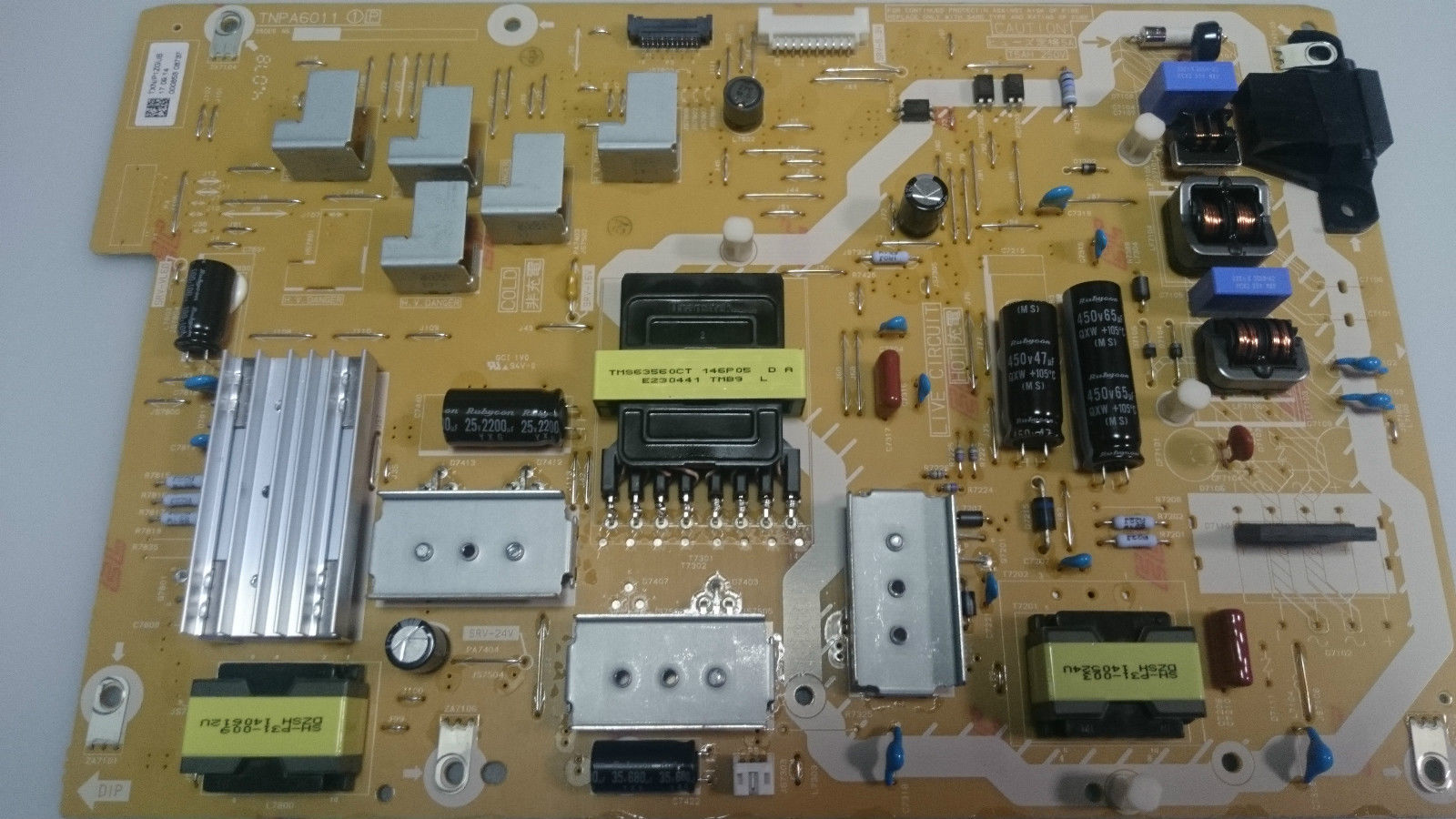 PANASONIC TNPA6011 STROMVERSORGUNG TX-55AS650B TNPA6011 1 P TXN / P1Z